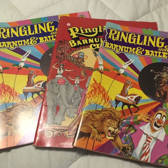 Other - Vintage Barnum & Bailey Circus Programs/Craft Book